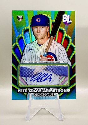 topps PETE CROW-ARMSTRONG rc 多 auto /150