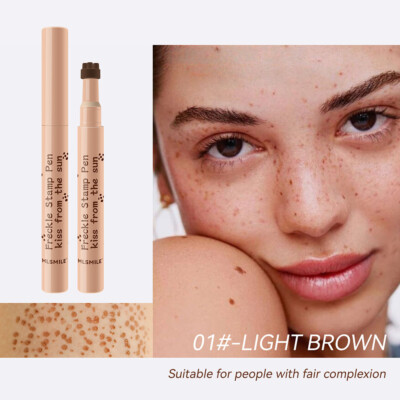 Sommersprossenstift, natürlicher naturgetreuer Sommersprossen-Make-up-Stift, )