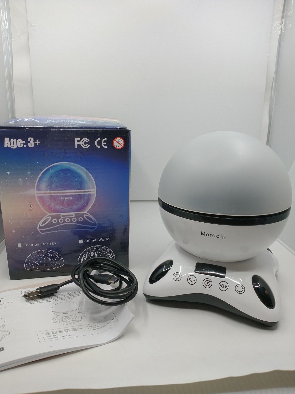 Moredig Moredig Brand Remote Control Musical galaxy Projection Lamp | eBay