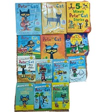 Lot Of 13 Pete The Cat I Can Read Paperback Hardcover Books Stories James Dean