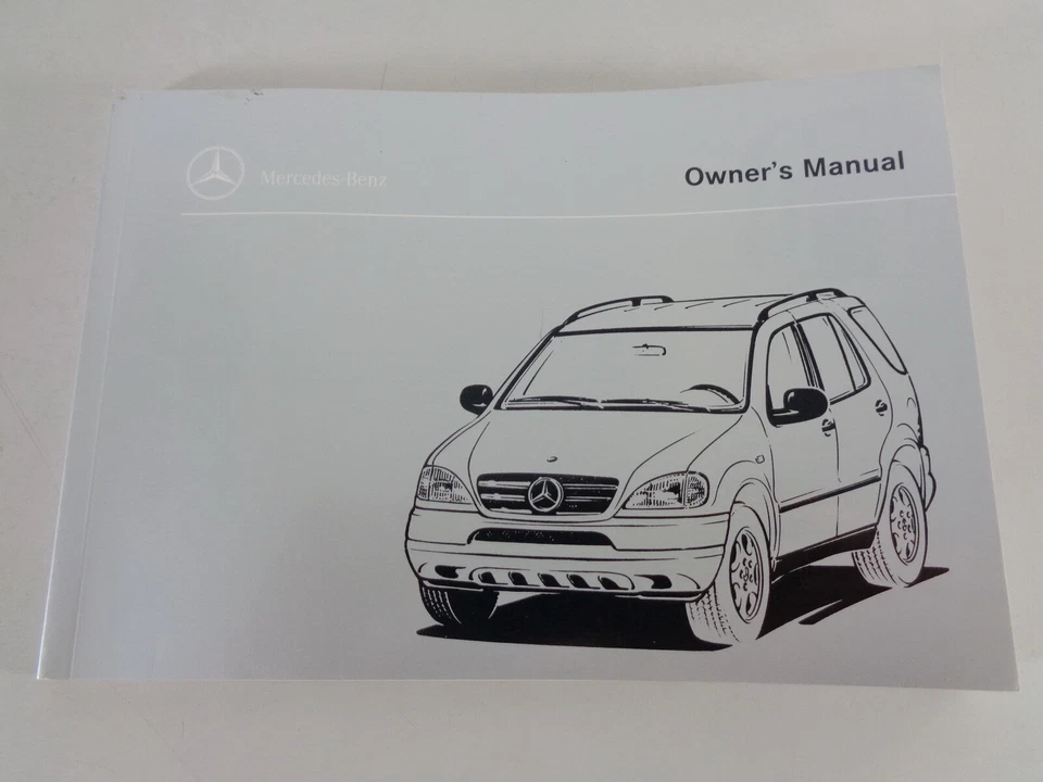 Owner's Manual/Manual Mercedes Benz Clase M ML 320 W163 Impreso 10/1997 - Imagen 1 de 1