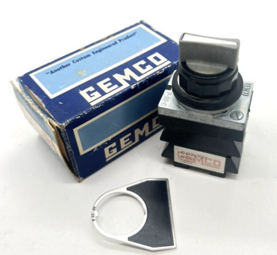 GEMCO  404S3X162YAA2A3 Switch Selector  NEU OVP