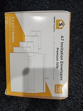 5x7 Envelopes for Invitations - 110 White Envelopes for 5x7 Cards A7. 2 Boxes