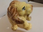 vintage ceramic lion made in Japan yellow — photo 4