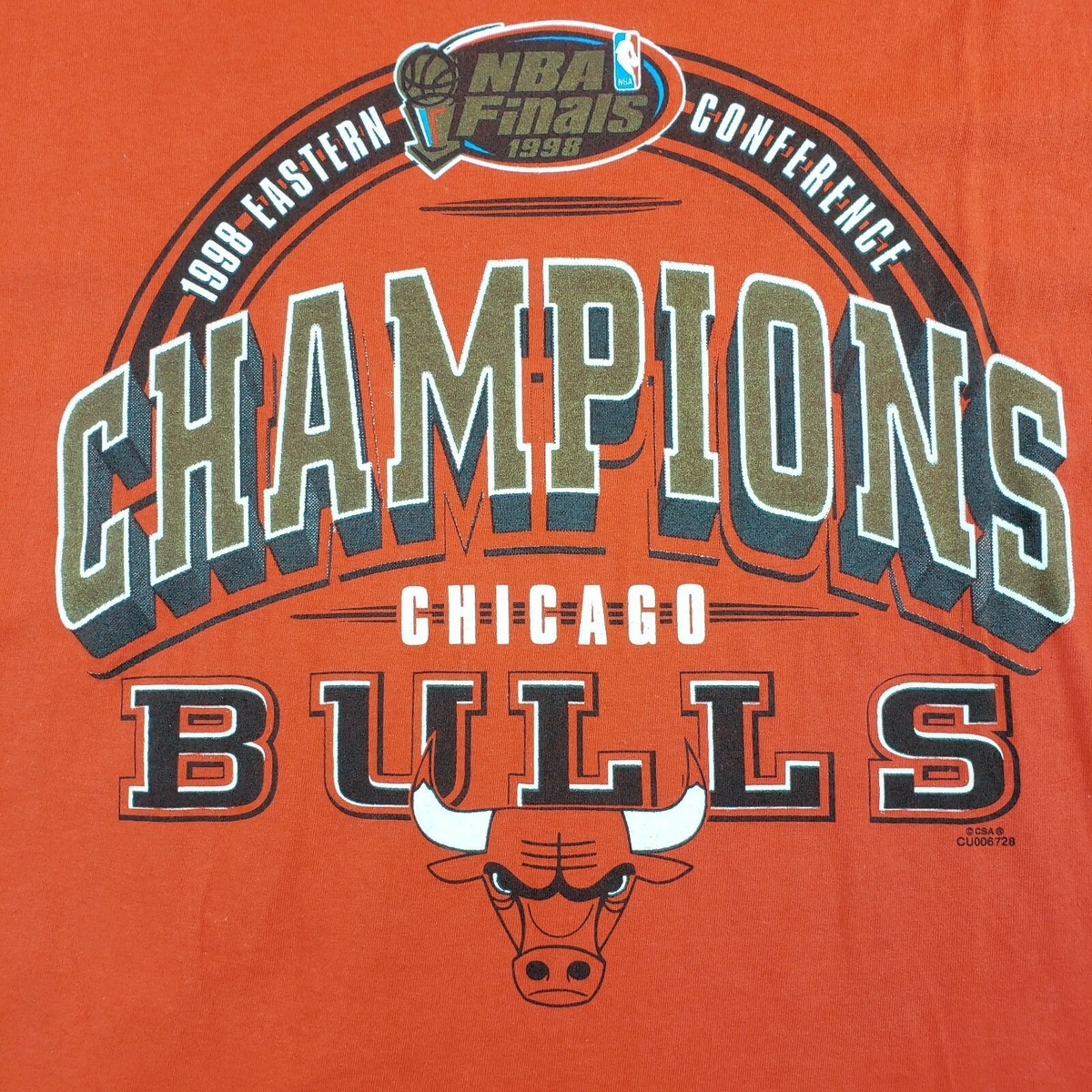 Vintage 1998 NBA Finals Chicago Bulls Eastern Conferferce