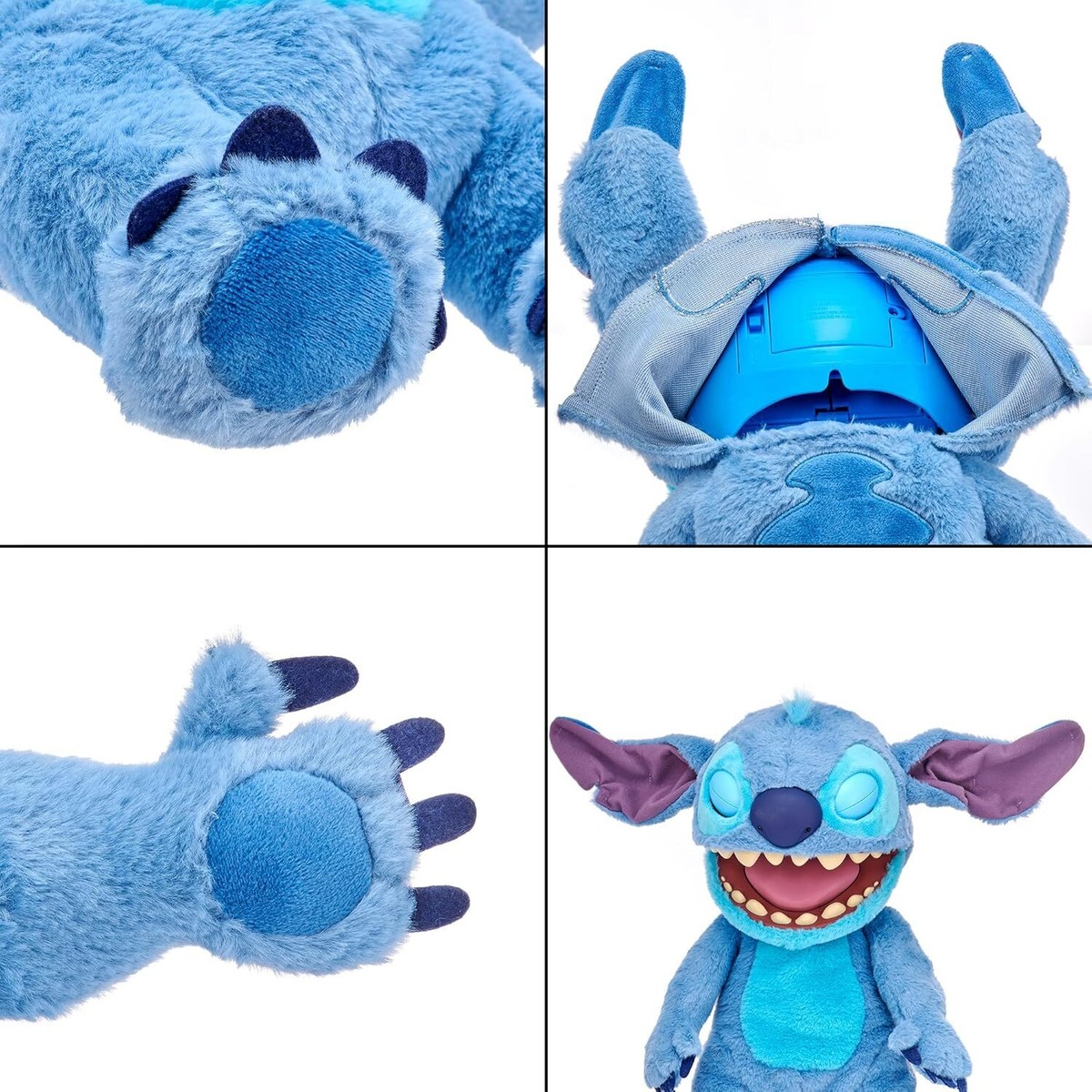 Realfx Disney Stitch Plush from -18Animatronic Plush 100+ Action