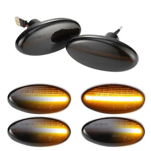 Dynamic Side Fender Marker LED Turn Signal Indicator Blinker Light For MAZDA 3 5 - Picture 7 of 12
