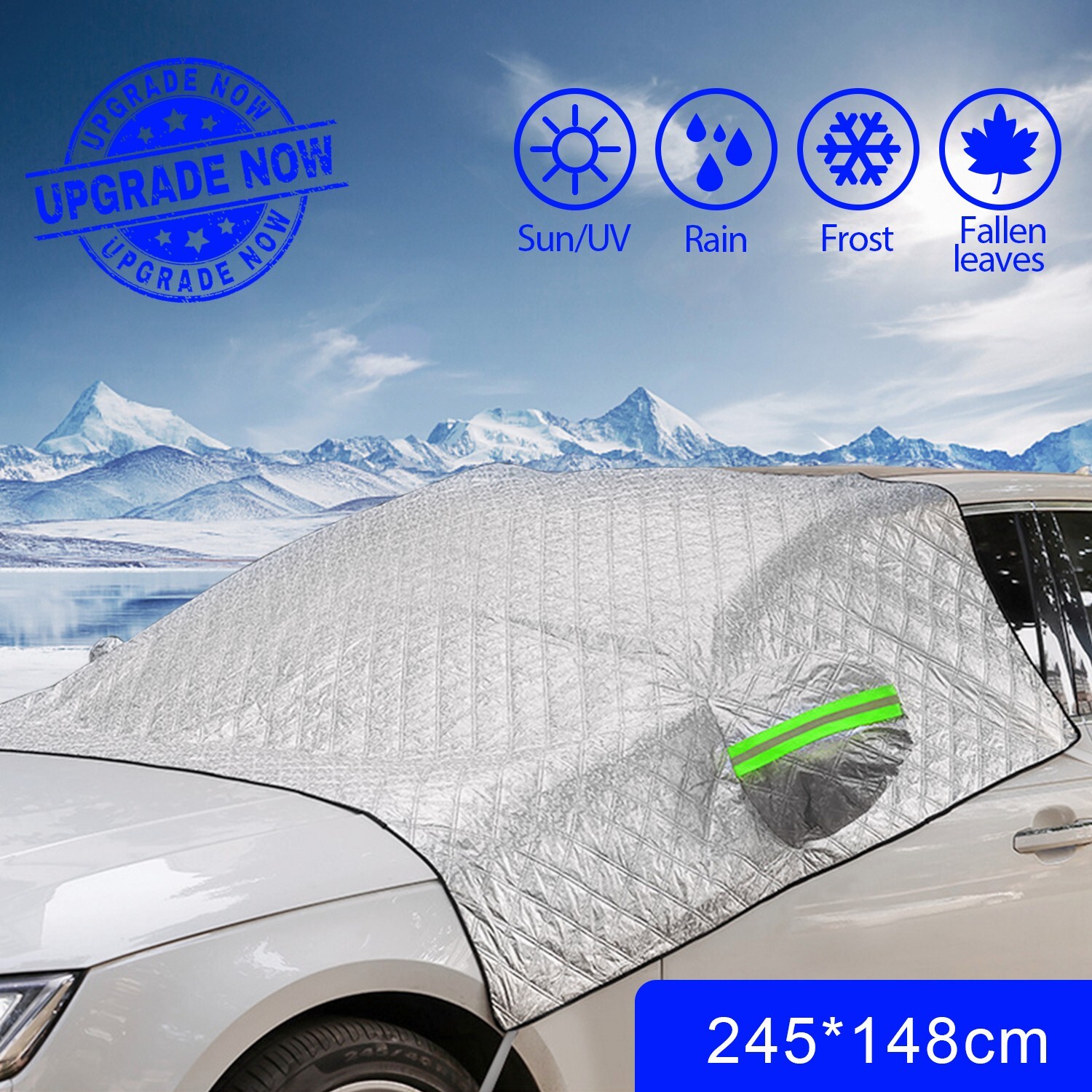 Car Winter Windshield Cover SUV Protector Snow Ice Rain Dust UV Frost