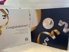 Congratulations Set 2022 W Proof American Silver Eagle LOWER PRICE!!