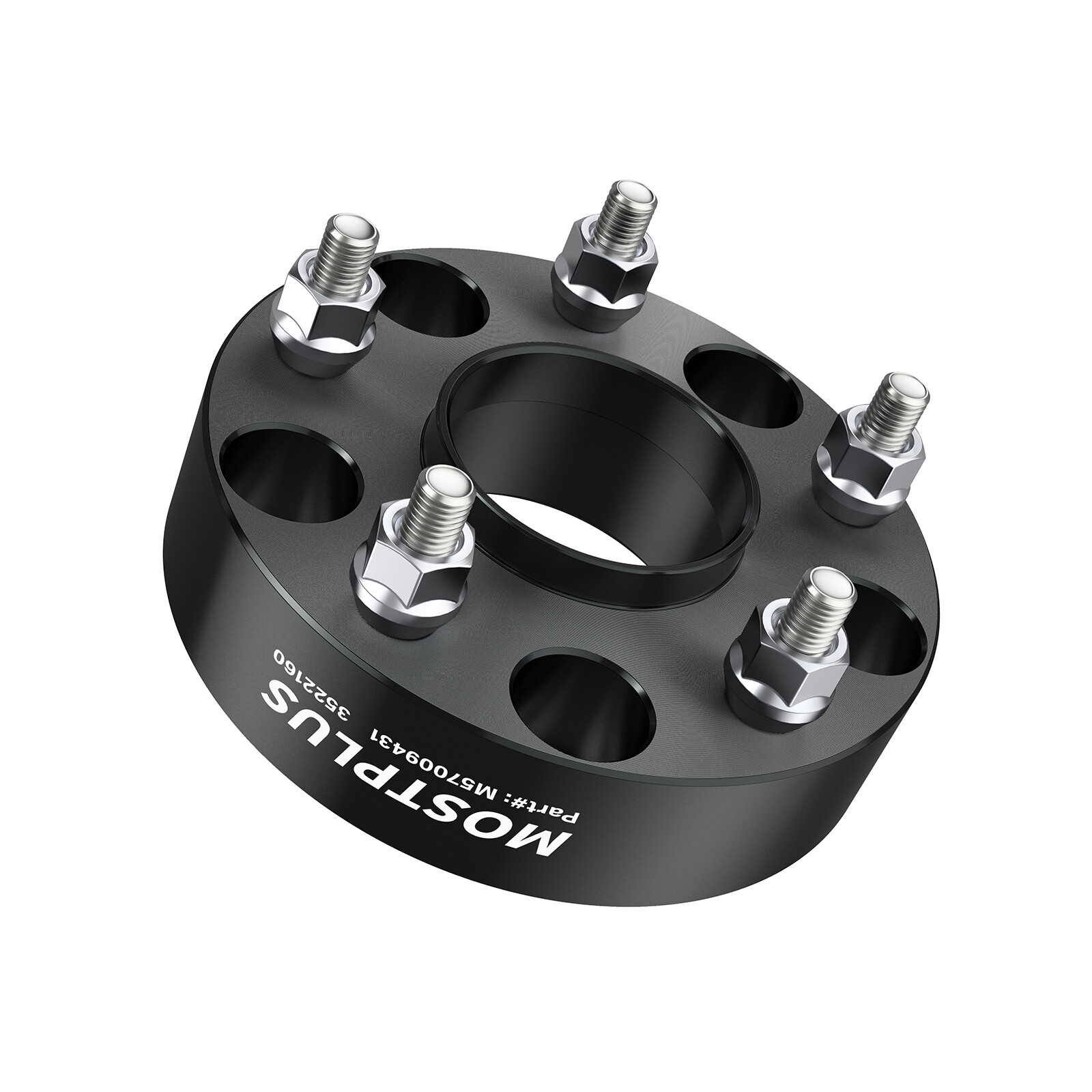 Set(4) 1.5" Hubcentric Wheel Spacer 5x5" For Jeep Wrangler JK Grand Cherokee WJ