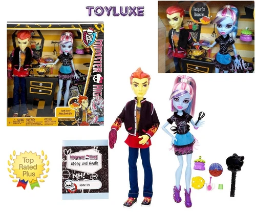Monster High HOME ICK Double The Recipe HEATH BURNS & ABBEY BOMINABLE 2 Doll Set - Picture 1 of 12