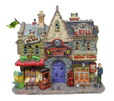 ymtown  Lemax 35551 Monster Arcade Spooky Town Village Building