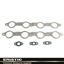 Exhaust Manifold Gasket Set Fits 00-12 Cadillac Chevrolet Gmc Hummer 4.5l - 6.2l