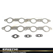 Exhaust Manifold Gasket Set Fits 00-12 Cadillac Chevrolet GMC Hummer 4.5L - 6.2L