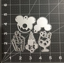 Disney Treats Toppers Mickey Mouse Metal Scrapbooking Thin Metal Cutting Dies