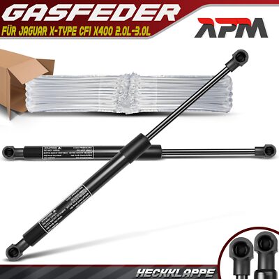 2x Gasfeder Heckklappe 460N 300mm für Jaguar X-Type CF1 X400 2.0L-3.0L