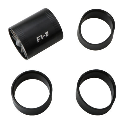 it F1-Z Car Air Intake Double Turbine Refit Turbo Gas Fuel Oil Saver Fan Turbo K