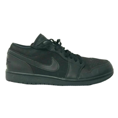 Nike Air Jordan 1 Low Triple Black Men's Size 11 553558-093 Nike Air Jordan 1 Low Triple Black Men's Size 11 553558-093