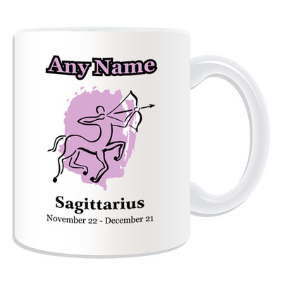 Personalisierte Geschenk Farbe einfache Zeichnung Schütze Tasse Spardose Tasse Sternschild