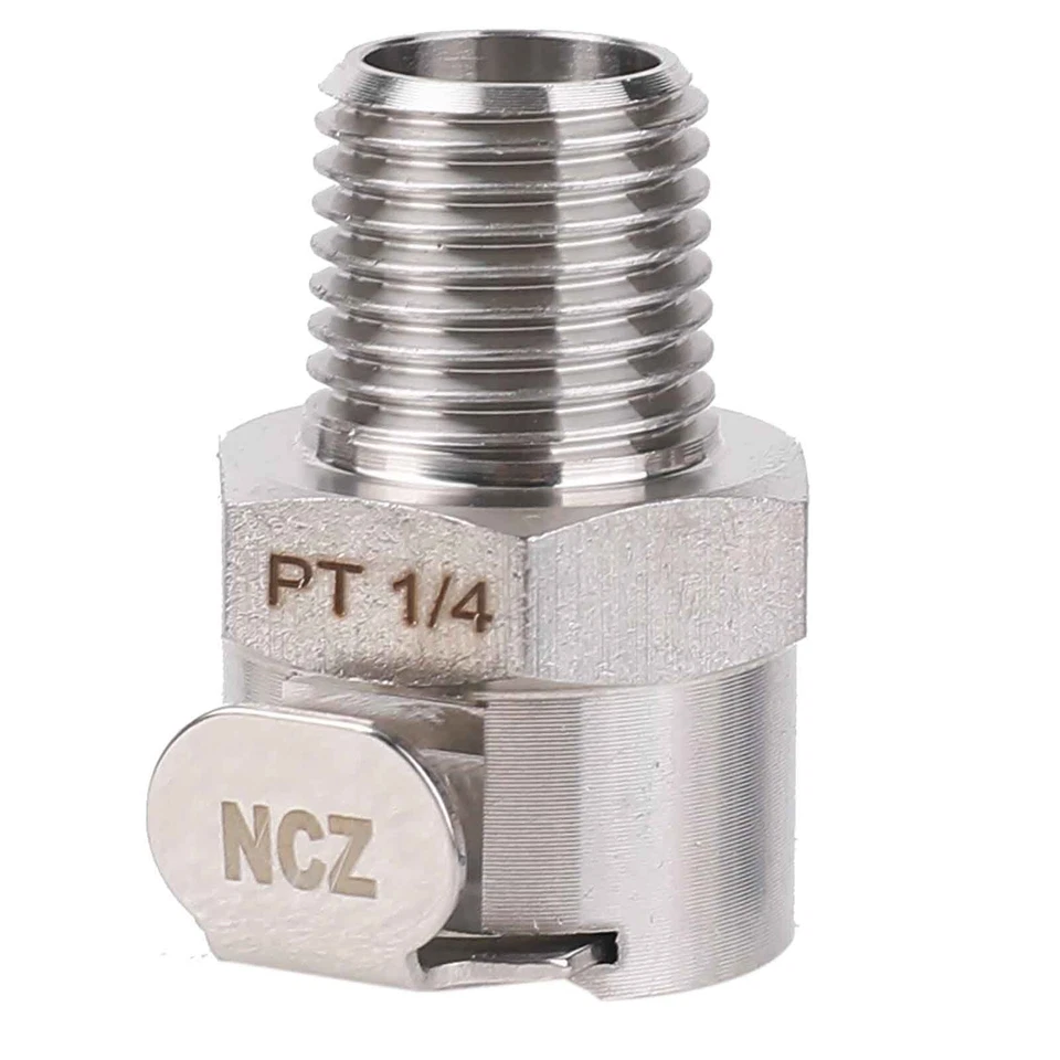 Triumph Benzin Pumpe Kupplung Schnellverbinder Benzinleitung Connector BSPT 1/4 - Bild 4 von 4