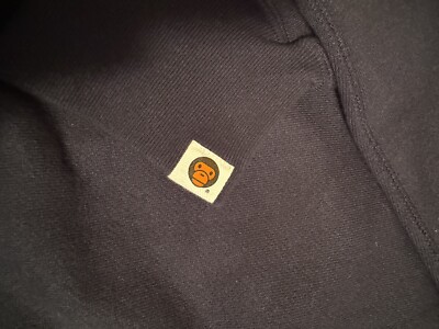 ABATHING APE BABY MILO ジップアップパーカー S ネイビー BAPE × kaws Baby milo Vintage Full zip hoodie Navy A Bathing Ape