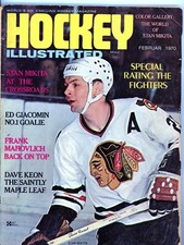 2/70 Hockey Illustrated magazine - Stan Mikita cover