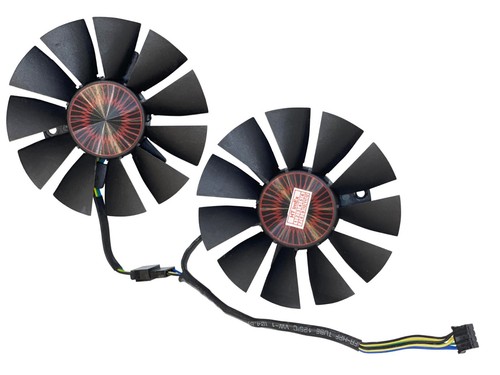 Lüfter kühler Fan cooler kompatibel für ASUS RX560 Graphics Card - Notebook PC - Bild 6 von 6