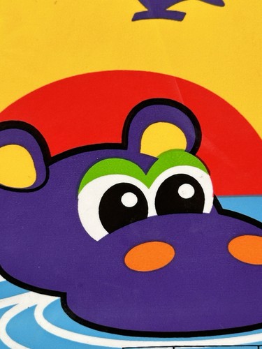 WATER FRIENDS “Purple” Beautiful Waterproof Baby Bath Book Padded Picture Story - Picture 22 of 24