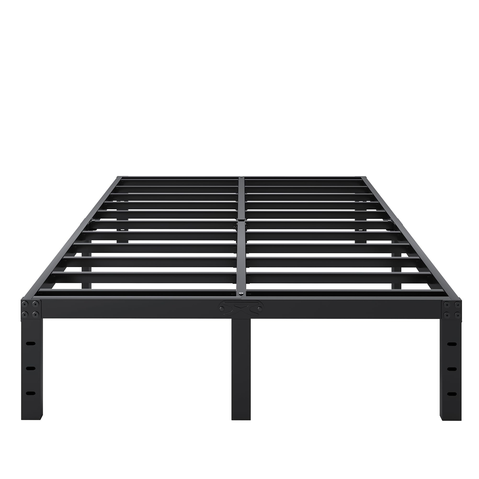 Bed Frame Queen Size, 14 Inch Heavy Duty Metal Platform Bed Frame No Box Spri...-image