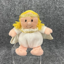 1996 Stuffins 6” Plush Beanie Baby Christmas Angel Vintage