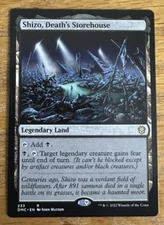 MTG Dominaria United Commander, Shizo, Death's Storehouse