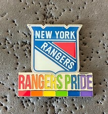 New York Rangers Rangers Pride NHL Hockey Pin