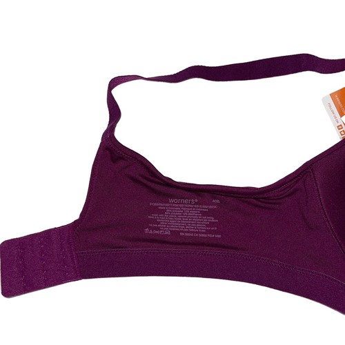 Warner's Bra Wirefree Seamless Comfort Band Contour Smooths Cloud 9 Soft 1269 - Picture 88 of 151