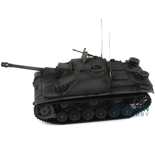 Henglong 7.0 1/16 Upgraded FPV German Stug III RTR RC Tank 3868 Metal Tracks - Picture 3 of 8