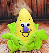 Vintage Toy Box Creations Veggie Friend Seedies CORNY ON THE COB Beanbag Plush