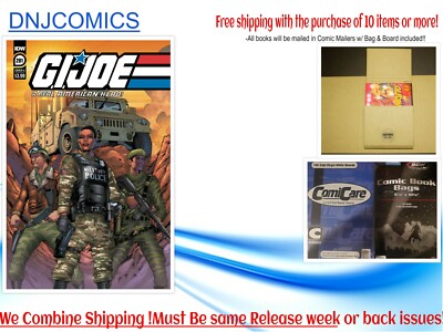 GI JOE #281 Real American Hero #281 A 1st app Sherlock NM IDW 