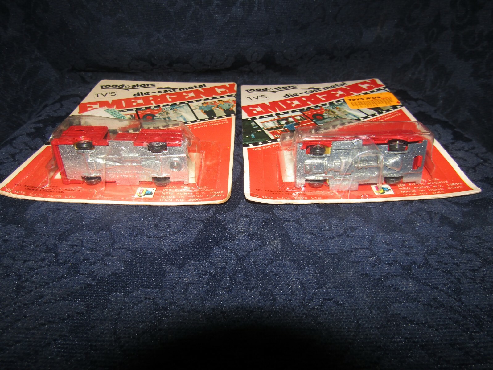 ljn Emergency '51' squad/fire engine diecast,moc,Gage/Desoto,1975 'GEM' like. eBay