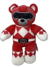 Build-A-Bear Mighty Morphin Power Rangers Red Bear Plush Stuffed Animal 15"