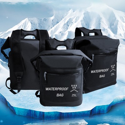 25L Dry Backpack PVC Upstream Bag Rolltop Beach Bag for Kayaking Rafting Boating