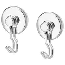 pack of 2, IKEA, KROKFJORDEN, Hook, with suction cup, zinc plated, Brand New