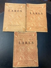 Lares. Organ of the Italian National Committee for Popular Arts. 1941/43