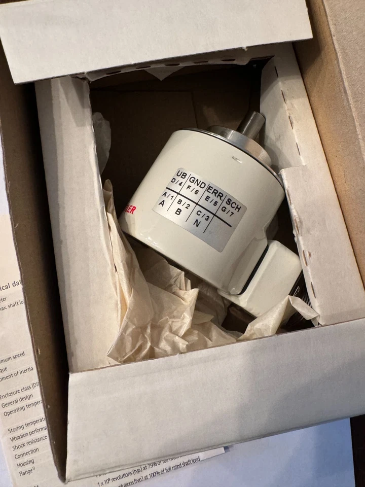 Henstler Incremental Shaft Encoder Type RI58/RI59 - Image 3 of 3