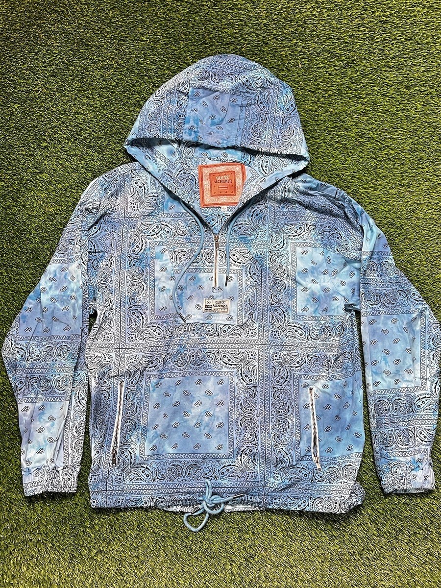 Guess Jeans Bandana Anorak Alchemist Size Large Men's RARE