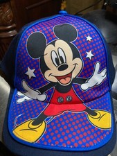 Disney Mickey Mouse Hat Baseball Cap Strap Back Embroidery Adjustable