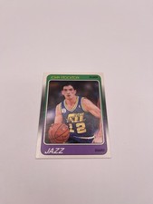 John Stockton 1988 Fleer Rookie Card #115. rookie card picture