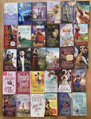 Lot 60 REGENCY ROMANCE Novels Jillian Hunter Lowell Kleypas Historical