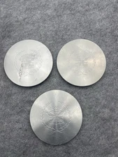 96 97 98 99 CADILLAC DEVILLE OEM CENTER HUB CAP SET OF 3