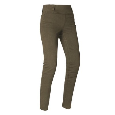 Oxford Super 2.0 Damen Leggings Motorrad Motorbike Freizeit Aramid Khaki