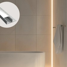 10x Einbau Profil EINPUTZ-20L Trockenbau Leiste Rigips für Led Streifen 1m | 2m