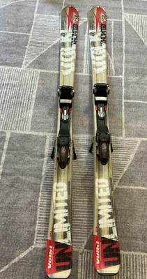 Volkl Unlimited AC50 all-mountain skis equipped with Marker bindings